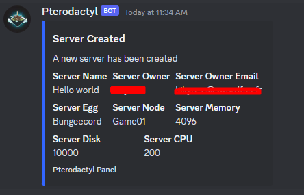 server create